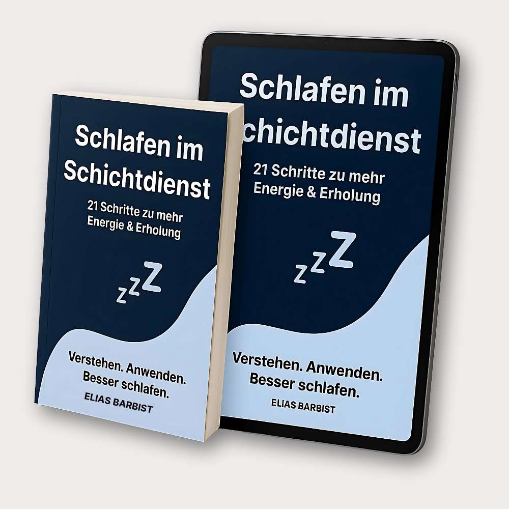 „Schlafen im Schichtdienst“ als Buch und eBook – wissenschaftlich fundierte Hilfe für erholsameren Schlaf.