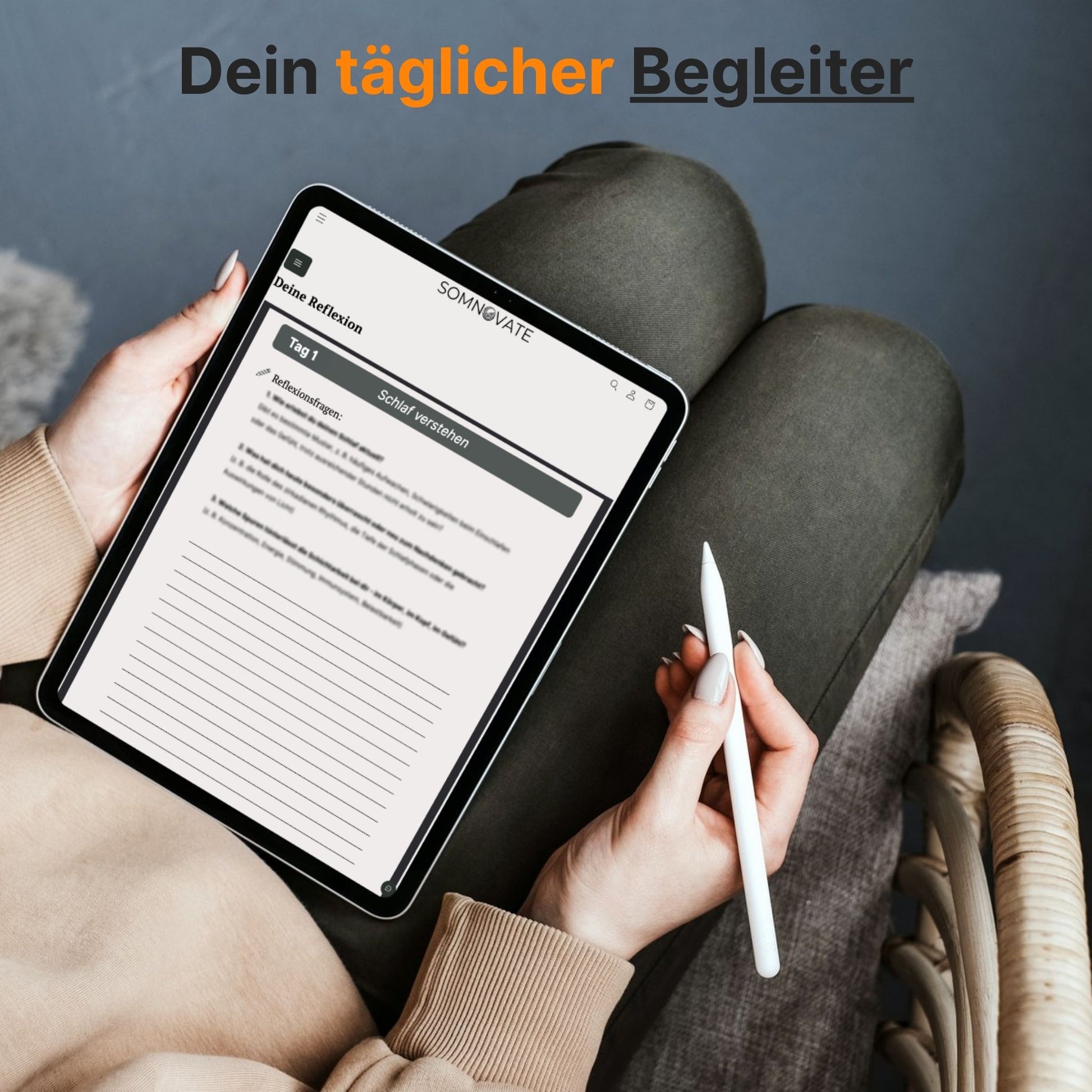 Reflexionsfragen und Übungen aus dem 7-Tage-Schlafkurs – einfach in den Alltag integrierbar